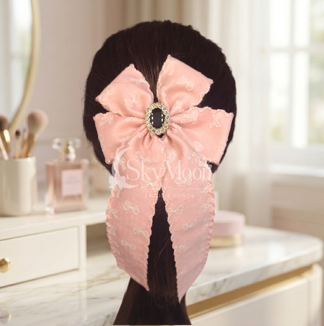 Lazo Coquette Rosa Salmon