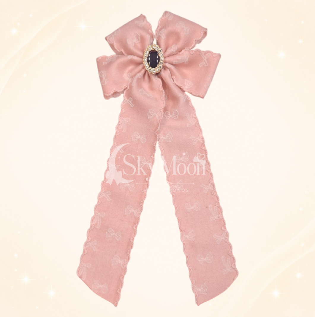 Lazo Coquette Rosa Salmon