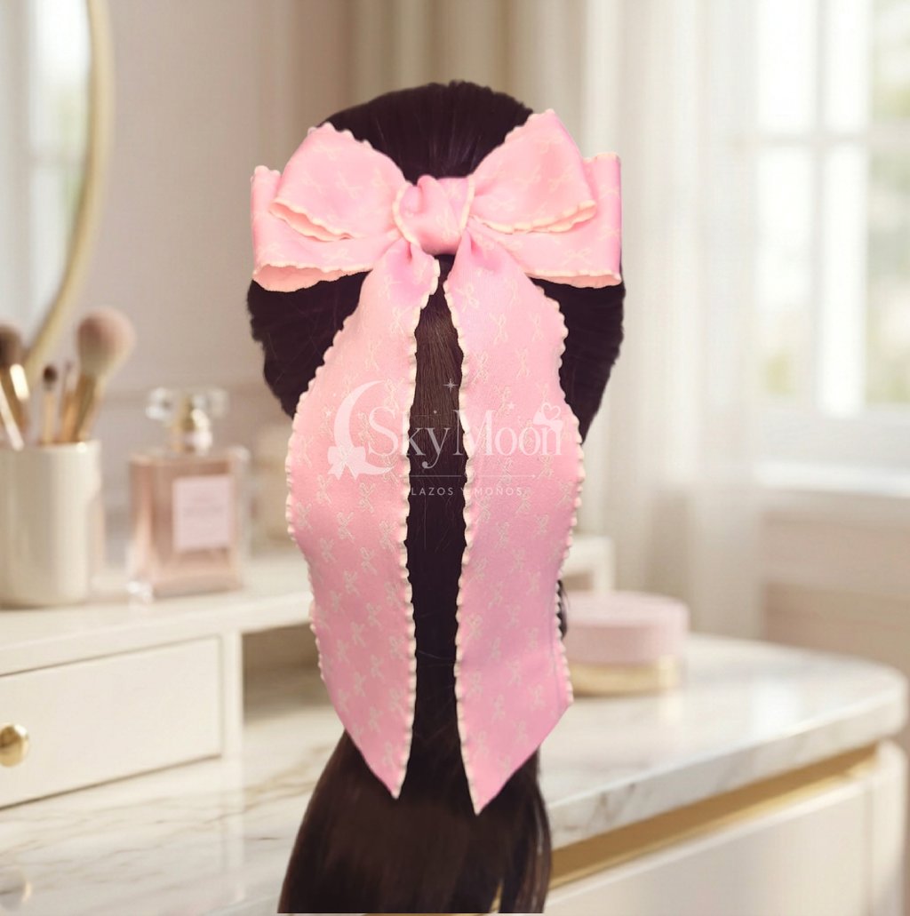 Lazo Coquette Rosado