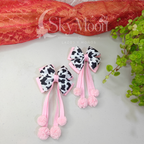 Lazo Coquette con Pompones