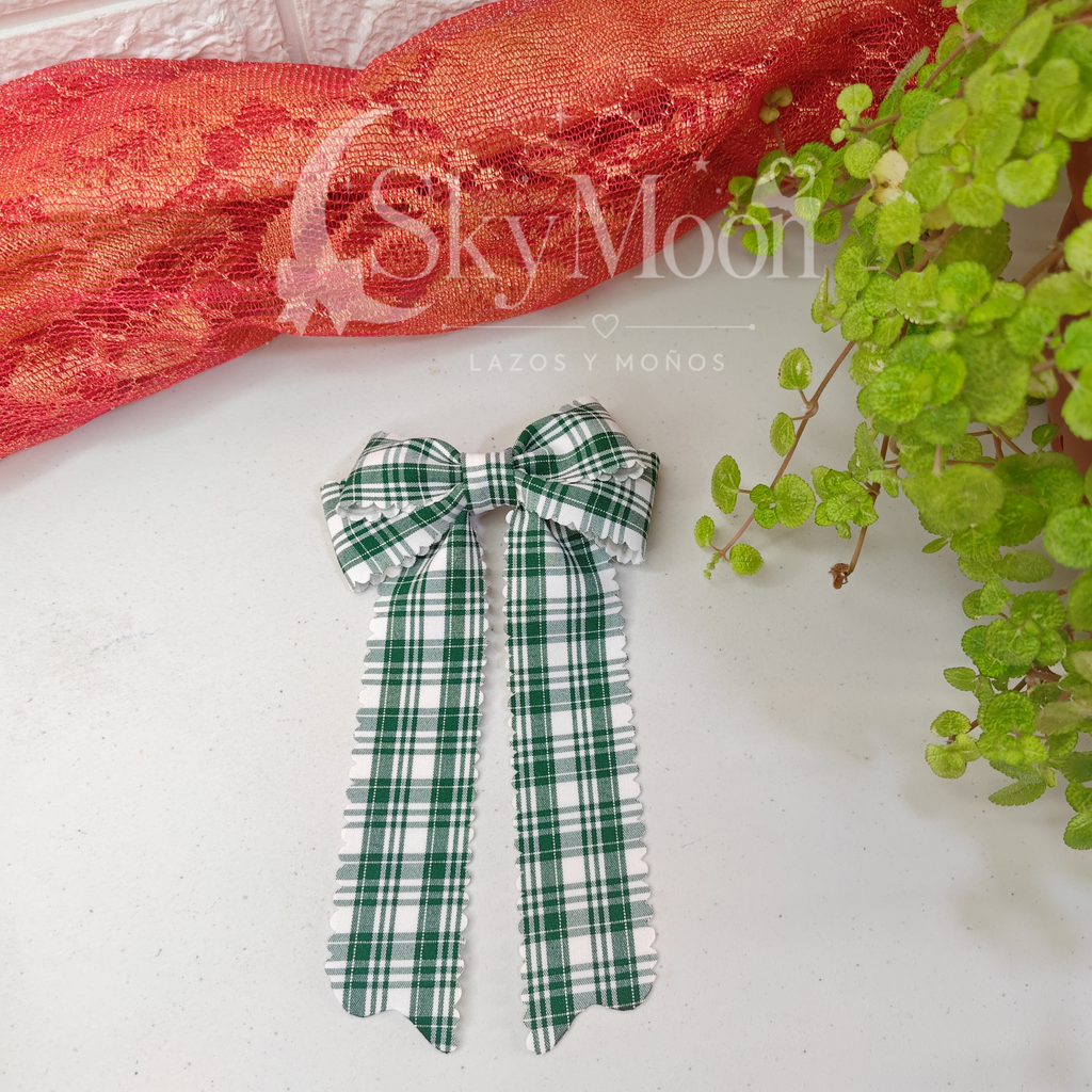 Lazos Coquette Estilo Navideño