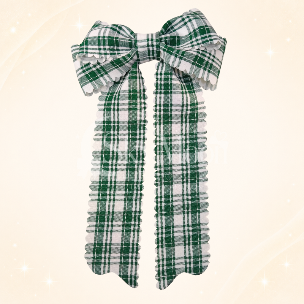 Lazos Coquette Estilo Navideño