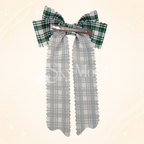 Lazos Coquette Estilo Navideño