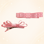 Ganchitos Mini Coquette con Puntos (3 pares)