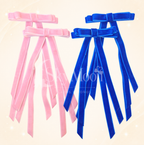 Lazos Mini Coquette en Terciopelo (2 pares)