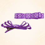 Ganchitos Mini Coquette con Puntos (3 pares)