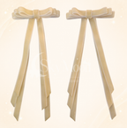 Lazos Mini Coquette en Terciopelo (2 pares)